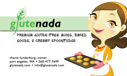 business card example