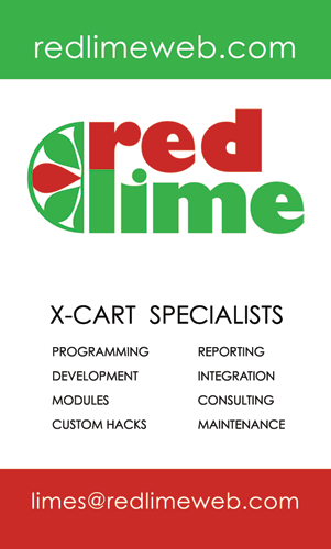 business card example