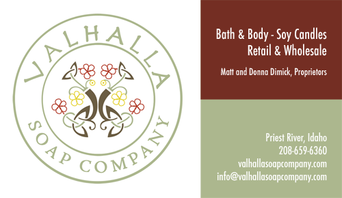 business card example