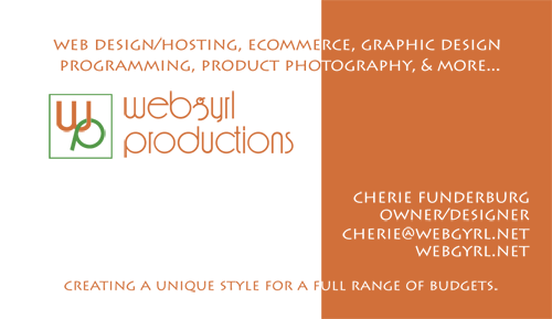 business card example